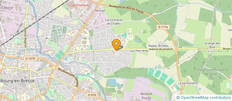 localisation de l'entreprise SELARL CENTRE CINESE à BOURG-EN-BRESSE
