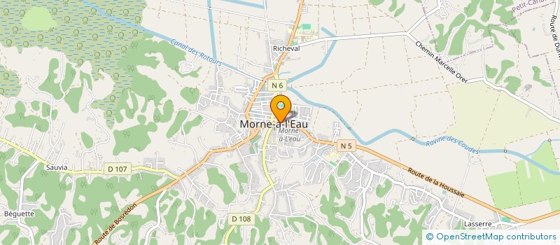 localisation de l'entreprise SELARL CENTRE RADIOLOGIE GRANDE TERRE à MORNE A L'EAU