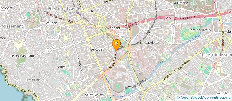 localisation de l'entreprise SELARL CHARLOTTE LAPLANE à MARSEILLE