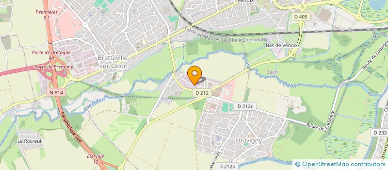 localisation de l'entreprise SELARL CHBIHI  LOUVIGNY