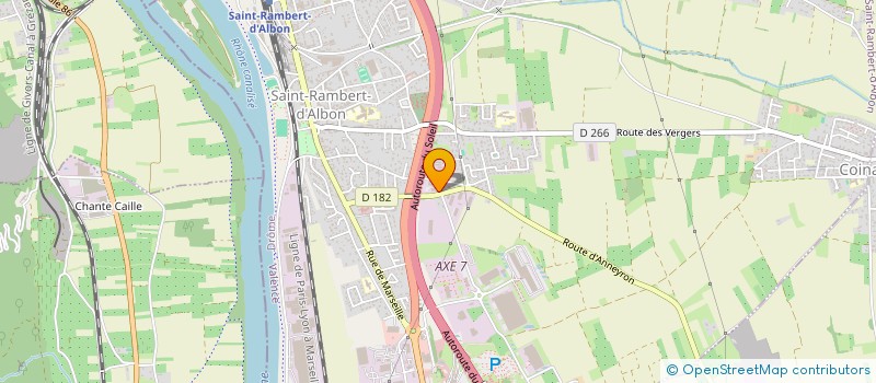 localisation de l'entreprise SELARL CHF  SAINT-RAMBERT-D'ALBON