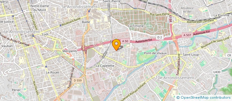 localisation de l'entreprise SELARL CHIRUGIEN DENTISTES DU BD M LAUZE à MARSEILLE