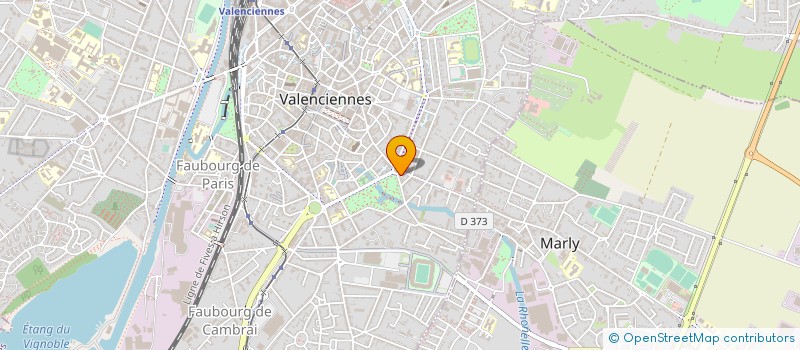 localisation de l'entreprise SELARL CHIRURG DENT ARNAUD LEFEBVRE à VALENCIENNES