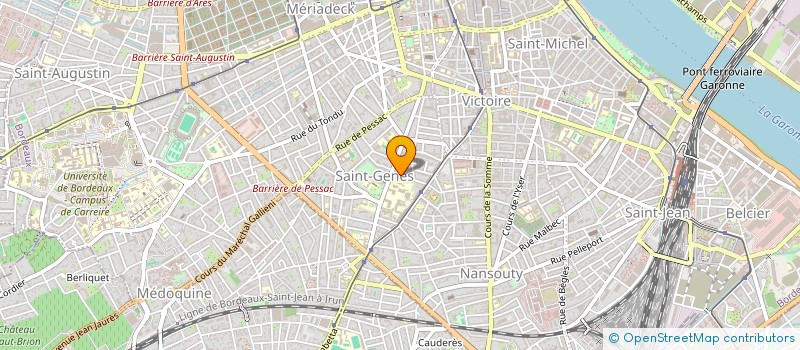 localisation de l'entreprise SELARL CHIRURGIENS DENTISTES MOKA à BORDEAUX