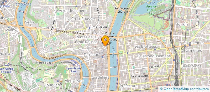 localisation de l'entreprise SELARL CHRISTOPHE BONNAND à LYON