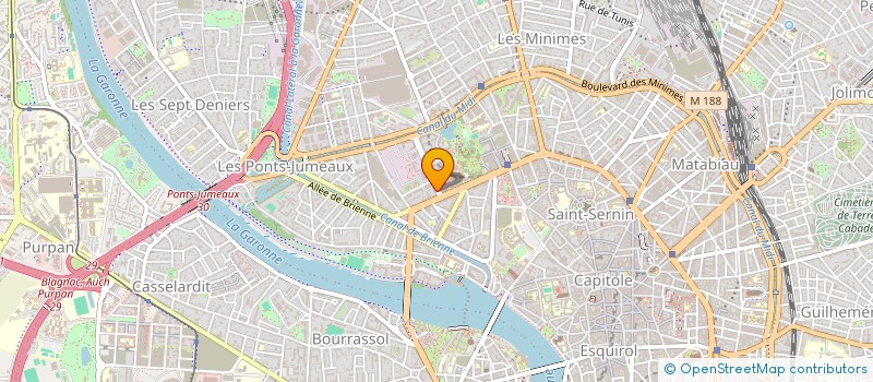 localisation de l'entreprise SELARL CIMCC - CENTRE D'IMAGERIE MEDICALE COMPANS CAFARELLI à TOULOUSE