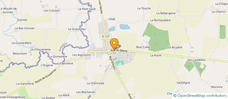 localisation de l'entreprise SELARL CLOTILDE SIROT-GOPEL, NOTAIRE ASSOCIE  CUILLE