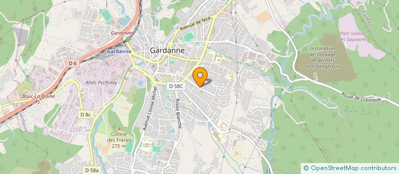 localisation de l'entreprise SELARL COHEN - CASELLES à GARDANNE