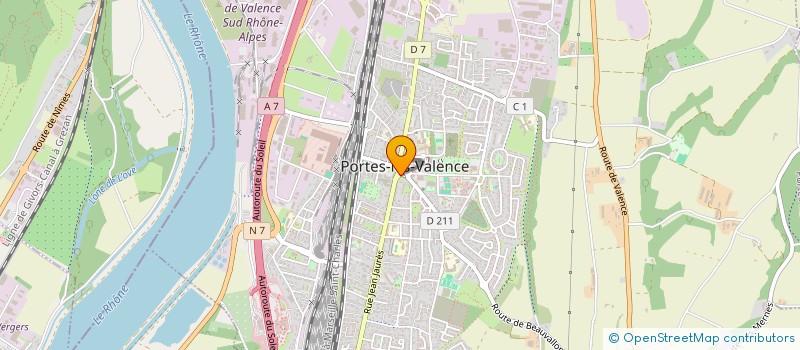 localisation de l'entreprise SELARL COLIFAR à PORTES-LES-VALENCE