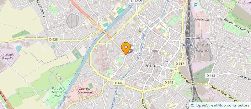 localisation de l'entreprise SELARL CONGOS LEMAIRE à DOUAI