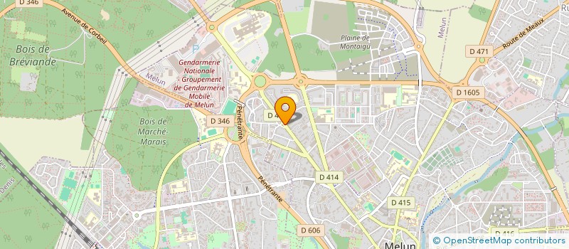 localisation de l'entreprise SELARL CONINX  MELUN
