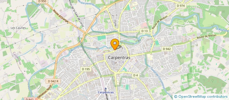 localisation de l'entreprise SELARL COPOIS  CARPENTRAS