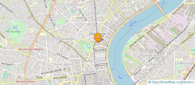 localisation de l'entreprise SELARL COULAUD-PILLET  BORDEAUX