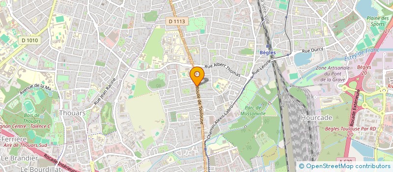 localisation de l'entreprise SELARL D'AVOCAT AURELIE GOT  VILLENAVE-D'ORNON