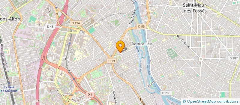 localisation de l'entreprise SELARL D'AVOCAT PATRICIA LEBAS  CRETEIL