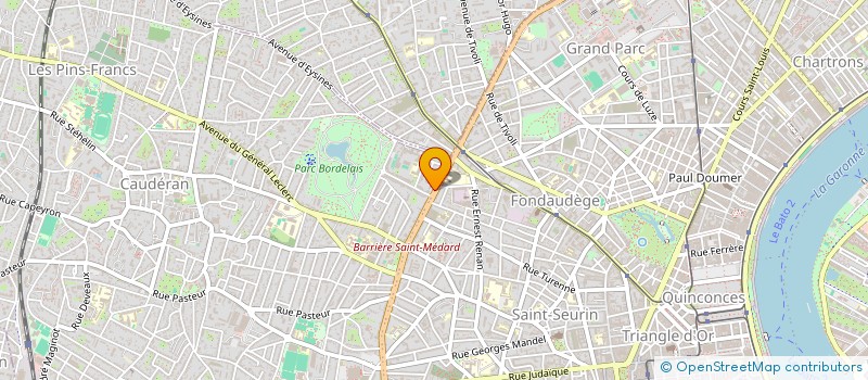 localisation de l'entreprise SELARL D'AVOCATS COURTOIS  BORDEAUX