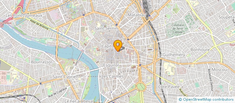 localisation de l'entreprise SELARL D'AVOCATS LAGRANGE - COURDESSES  TOULOUSE