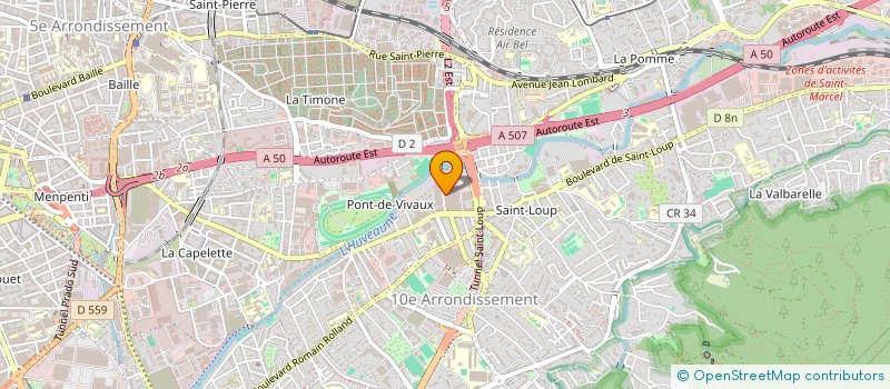 localisation de l'entreprise SELARL D.I.A à MARSEILLE