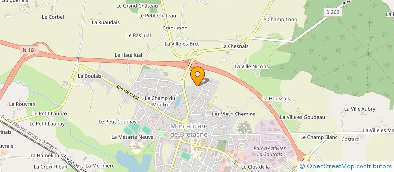 localisation de l'entreprise SELARL D'INFIRMIERE ANNEIX  MEDREAC