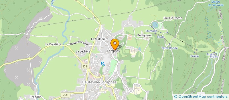 localisation de l'entreprise SELARL D'INFIRMIERS COUTURIER CATHERINE à PLATEAU D'HAUTEVILLE
