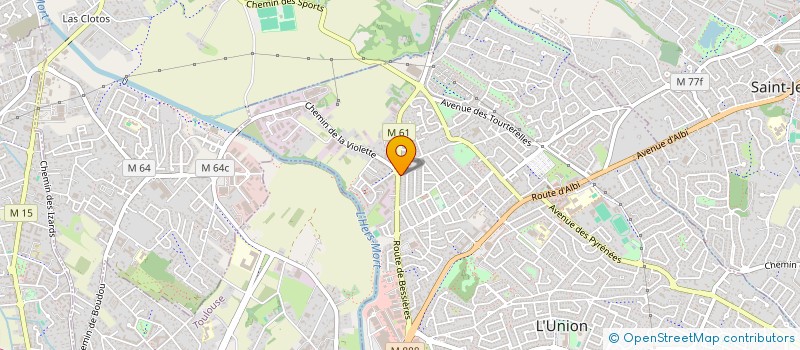 localisation de l'entreprise SELARL D'INFIRMIERS IDEAL à L'UNION