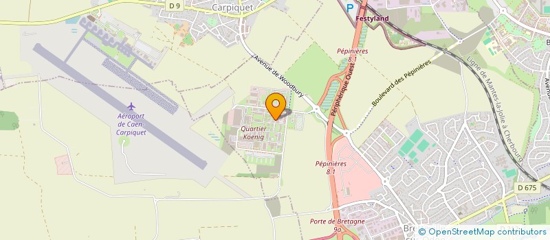 localisation de l'entreprise SELARL DANY DIEP  BRETTEVILLE-SUR-ODON