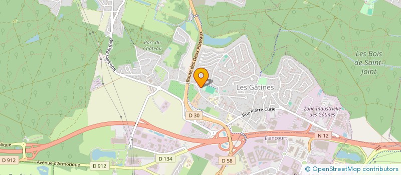 localisation de l'entreprise SELARL DAOUDI à PLAISIR