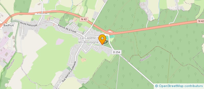 localisation de l'entreprise SELARL DE CARDIOLOGIE DU DOCTEUR SAAD ALDEEN  LA CAPELLE-LES-BOULOGNE