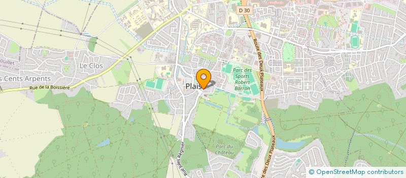 localisation de l'entreprise SELARL DE CHIRURG DENT ORTHODONCIA à PLAISIR