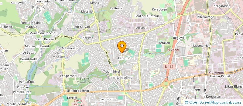 localisation de l'entreprise SELARL DE CHIRURGIE CARDIO-THORACIQUE ET VASCULAIRE à BREST