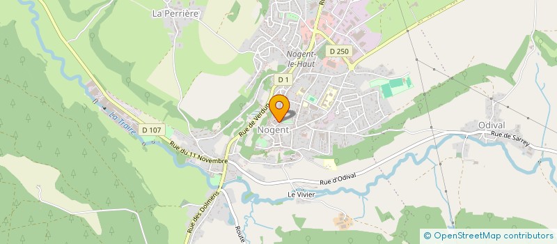 localisation de l'entreprise SELARL DE CHIRURGIE-DENTAIRE DE TASSIGNY à NOGENT