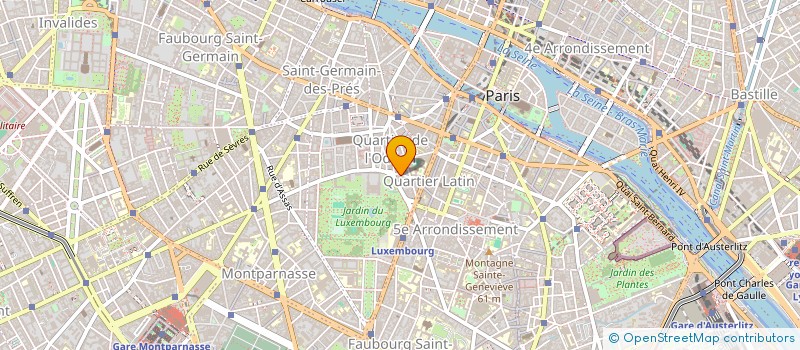 localisation de l'entreprise SELARL DE CHIRURGIE DENTAIRE GESQUIERE CLEMENT  PARIS