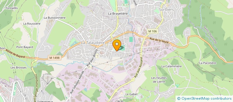 localisation de l'entreprise SELARL DE CHIRURGIEN-DENTISTE DOCTEUR FLORENT PAULET à LA TALAUDIERE