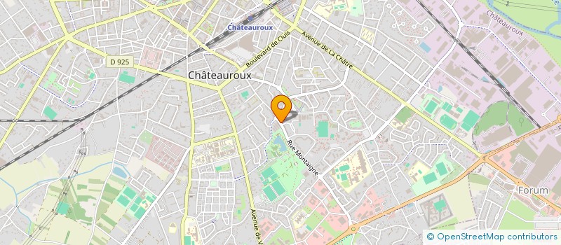 localisation de l'entreprise SELARL DE CHIRURGIEN DENTISTE DU DOCTEUR BRUNO MEYMANDI-NEJAD à CHATEAUROUX