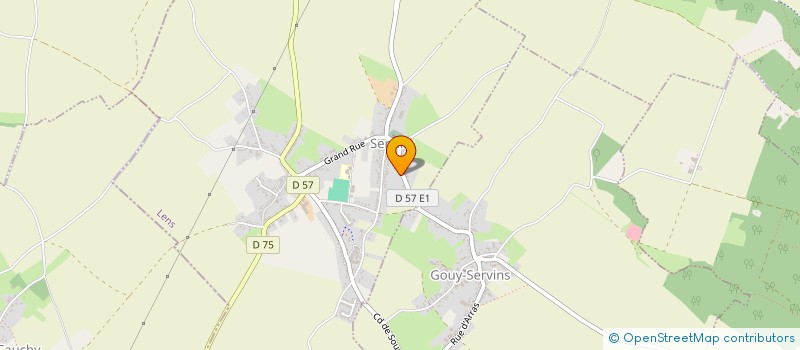 localisation de l'entreprise SELARL DE CHIRURGIEN DENTISTE DU DOCTEUR NOEMIE DELECAUT  SERVINS