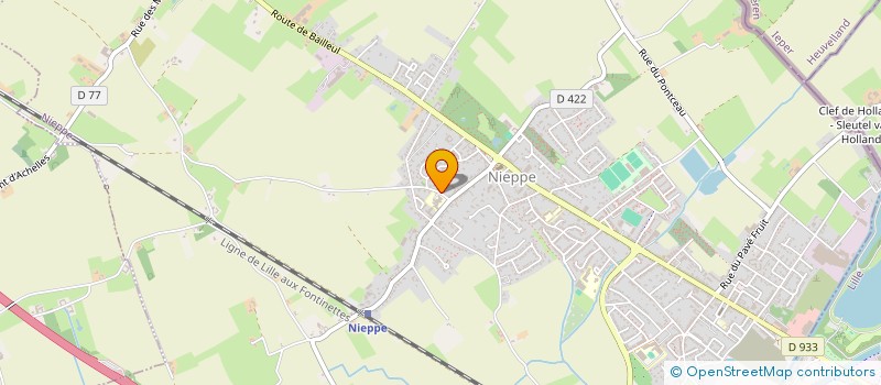 localisation de l'entreprise SELARL DE CHIRURGIEN DENTISTE DU DOCTEUR PIERRE ALAIN LEFEBVRE à BRUAY LA BUISSIERE