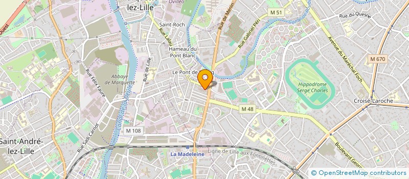 localisation de l'entreprise SELARL DE CHIRURGIEN DENTISTE DU DOCTEUR YANNICK JELONKIEWICZ  MARCQ-EN-BARUL