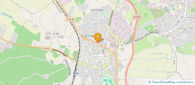 localisation de l'entreprise SELARL DE CHIRURGIEN DENTISTE DU DR FAUQUIER IGOR  ELNE