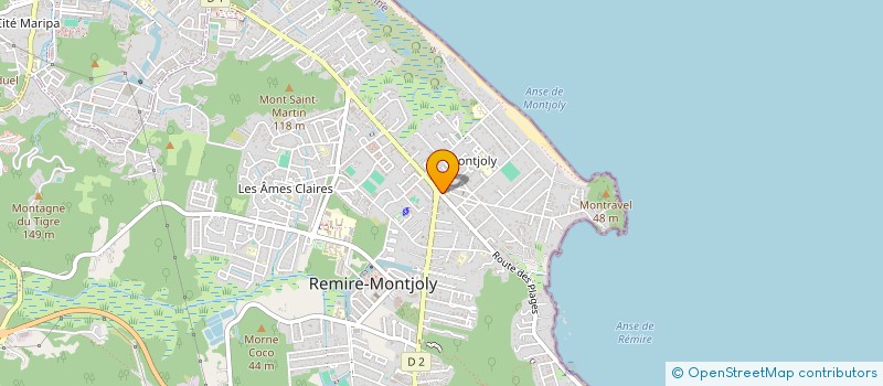 localisation de l'entreprise SELARL DE CHIRURGIEN DENTISTE DU DR HO PONE HING JENNY  REMIRE-MONTJOLY