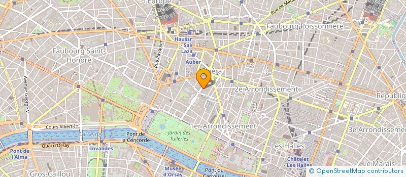 localisation de l'entreprise SELARL DE CHIRURGIEN DENTISTE DU DR PERRIN JEAN-MARC  PARIS