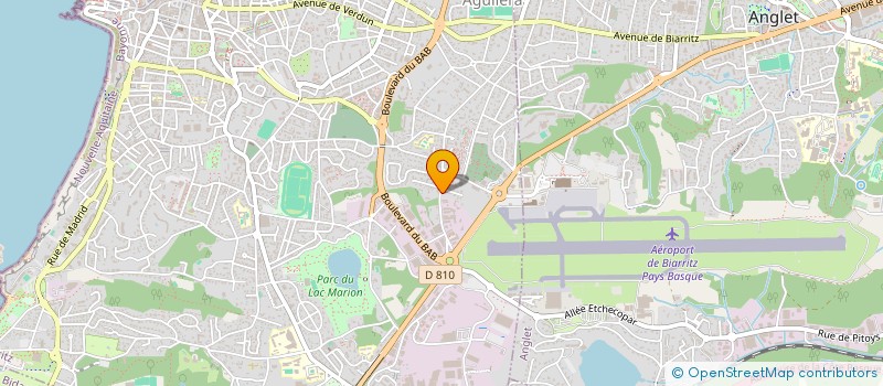 localisation de l'entreprise SELARL DE CHIRURGIEN-DENTISTE LAMBERT CAZALS à BIARRITZ