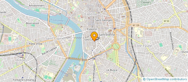 localisation de l'entreprise SELARL DE CHIRURGIEN DENTISTE MARIANNE VAAST  TOULOUSE