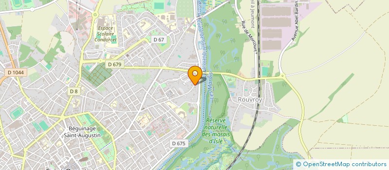 localisation de l'entreprise SELARL DE CHIRURGIEN DENTISTE MFMJ à SAINT-QUENTIN