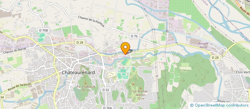 localisation de l'entreprise SELARL DE CHIRURGIEN DENTISTE OLIVIER HENRY SAVAJOL  CHATEAURENARD