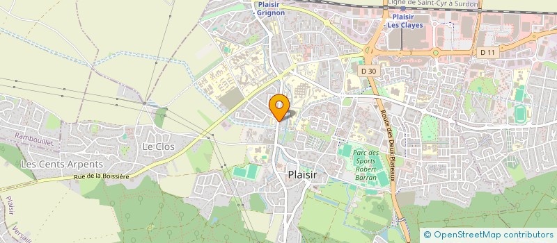 localisation de l'entreprise SELARL DE CHIRURGIEN-DENTISTES PREVENANCE à PLAISIR