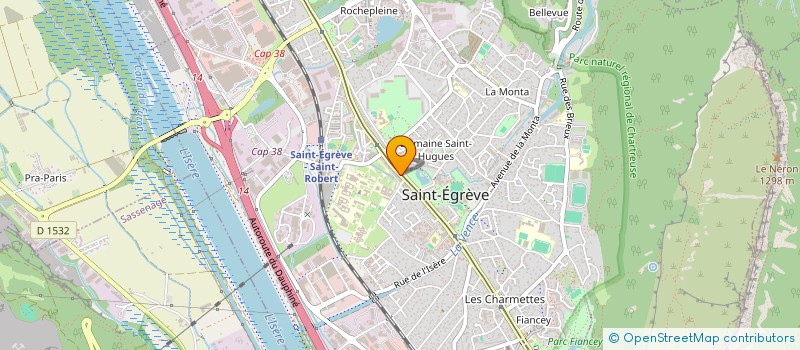 localisation de l'entreprise SELARL DE CHIRURGIENS-DENTISTES ALEXANDRE à SAINT-EGREVE