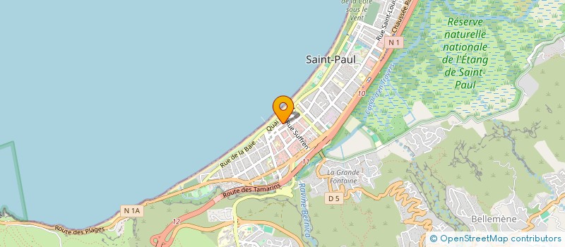 localisation de l'entreprise SELARL DE CHIRURGIENS-DENTISTES AMD à SAINT-PAUL