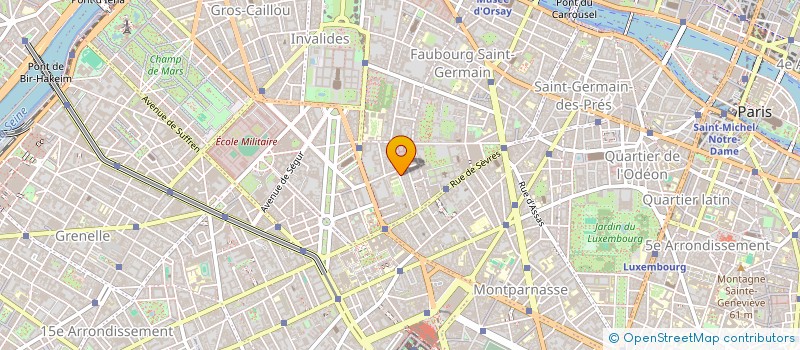 localisation de l'entreprise SELARL DE CHIRURGIENS-DENTISTES C.O.L.E.  PARIS