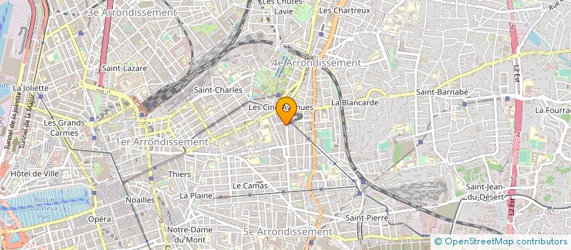 localisation de l'entreprise SELARL DE CHIRURGIENS DENTISTES CABINET YONI GUEDJ à MARSEILLE