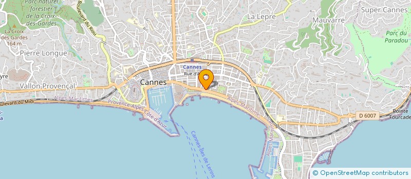 localisation de l'entreprise SELARL DE CHIRURGIENS DENTISTES CANNES CROISETTE à CANNES